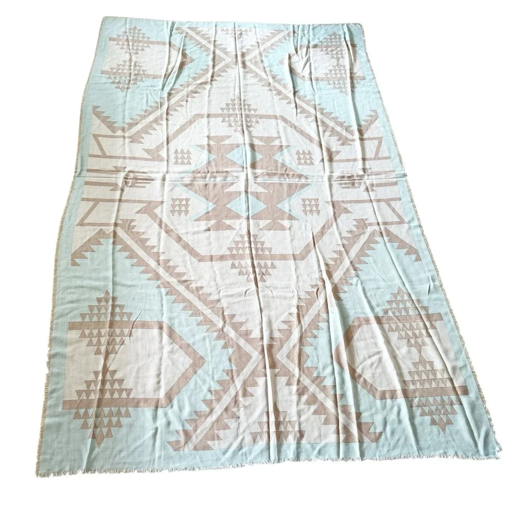 Pendleton Oversize Featherweight Jacquard Scarf Wool 51x72